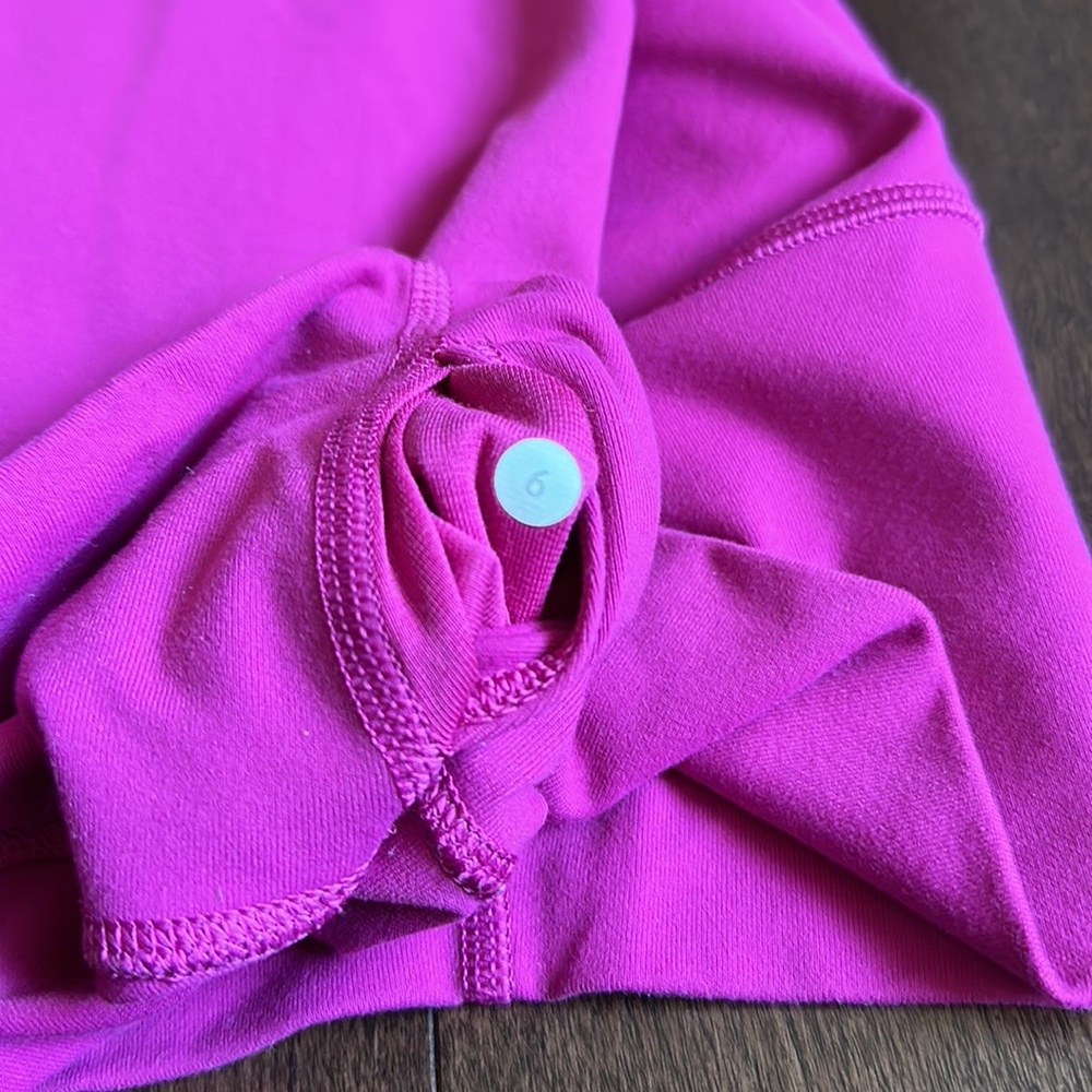 Lululemon High Times 7/8 Pant Raspberry 6 - Picture 9 of 9